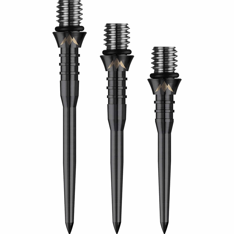 Mission Titan Pro Ti Conversion Points – Grooved – Black 26mm