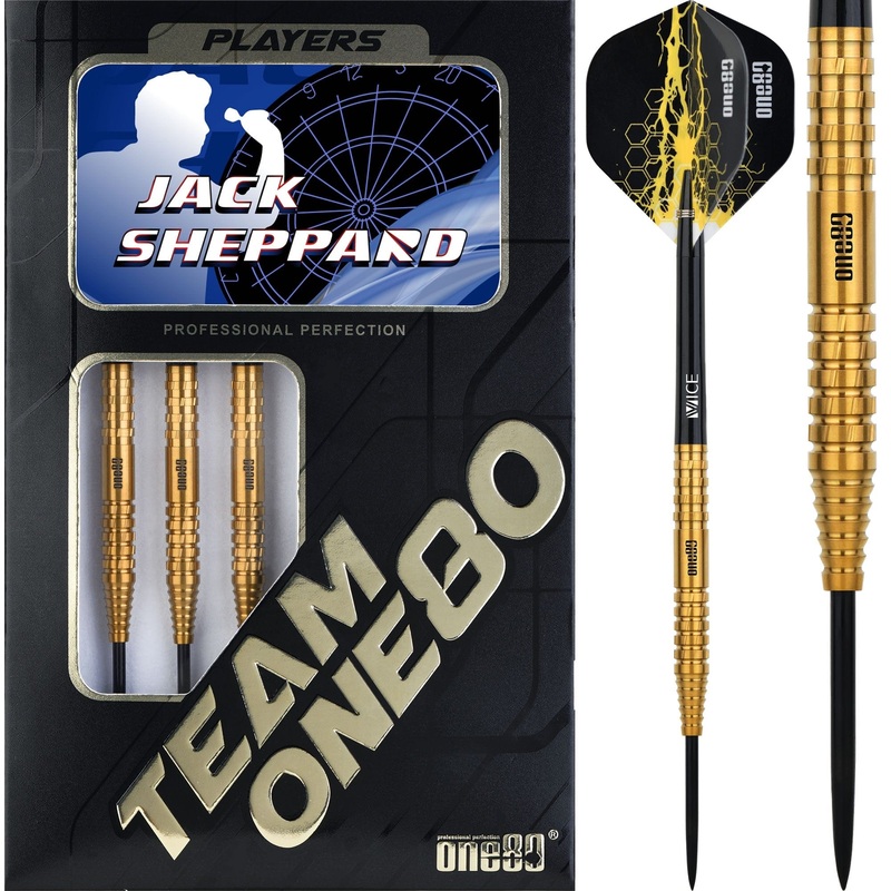 One80 Jack Sheppard Darts – Steel Tip 21g