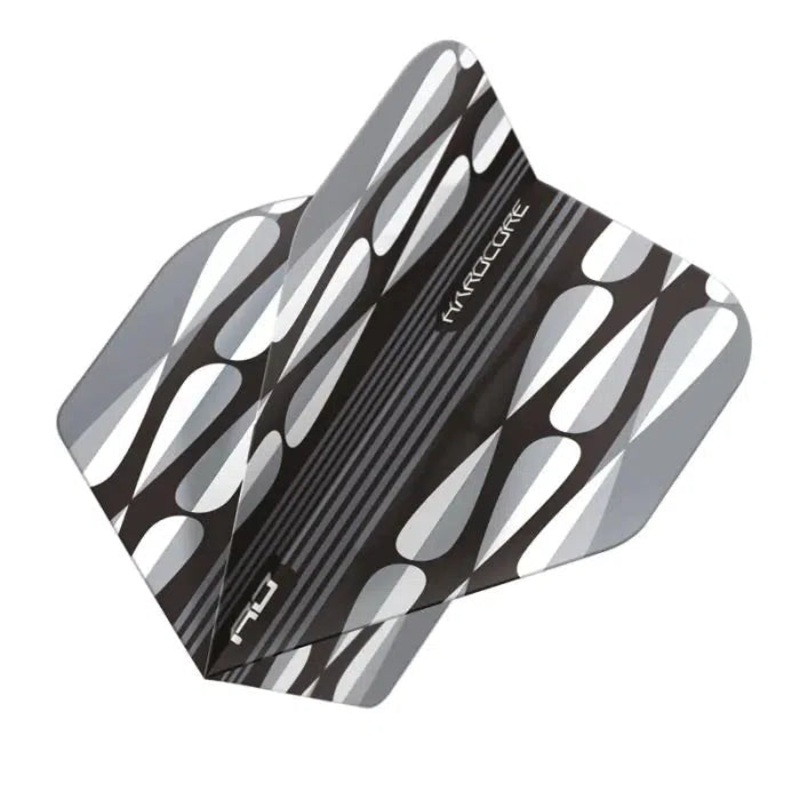 Red Dragon Hardcore Radical White Teardrop Standard Flights