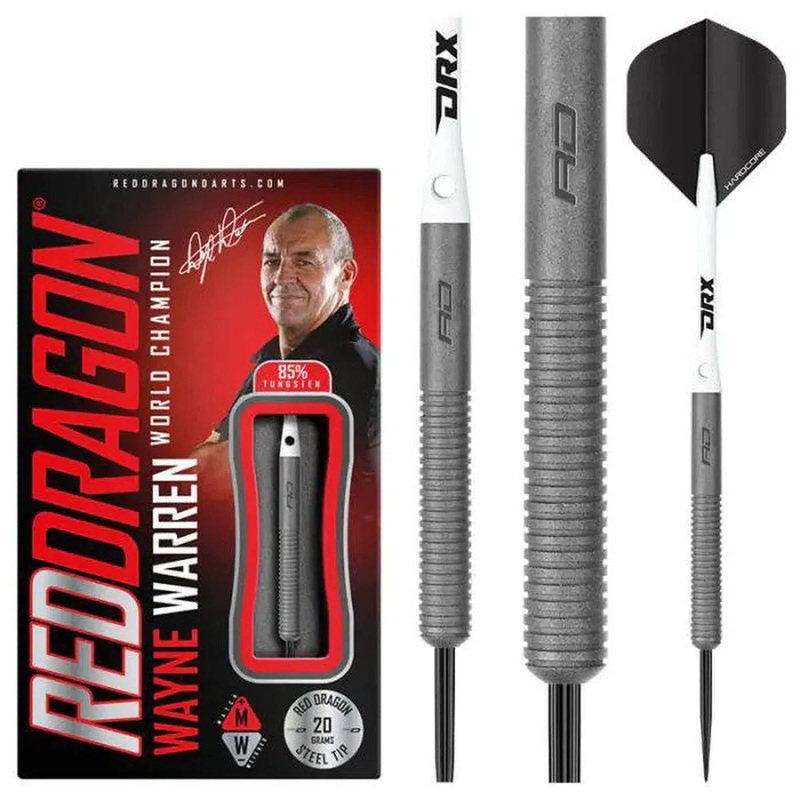 Red Dragon Wayne Warren 85% Tungsten Steel Tip Darts 20 GRAM