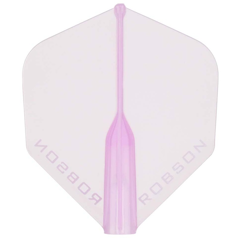 Robson Plus Crystal Dart Flights – Standard Pink