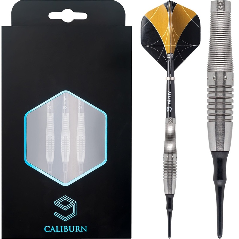*Caliburn Realm Darts – Soft Tip – 90% – Natural 19g