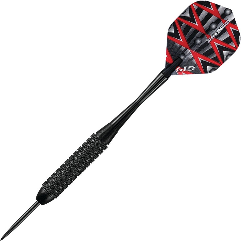 GLD Black Mariah Steel Tip Darts – 22gm