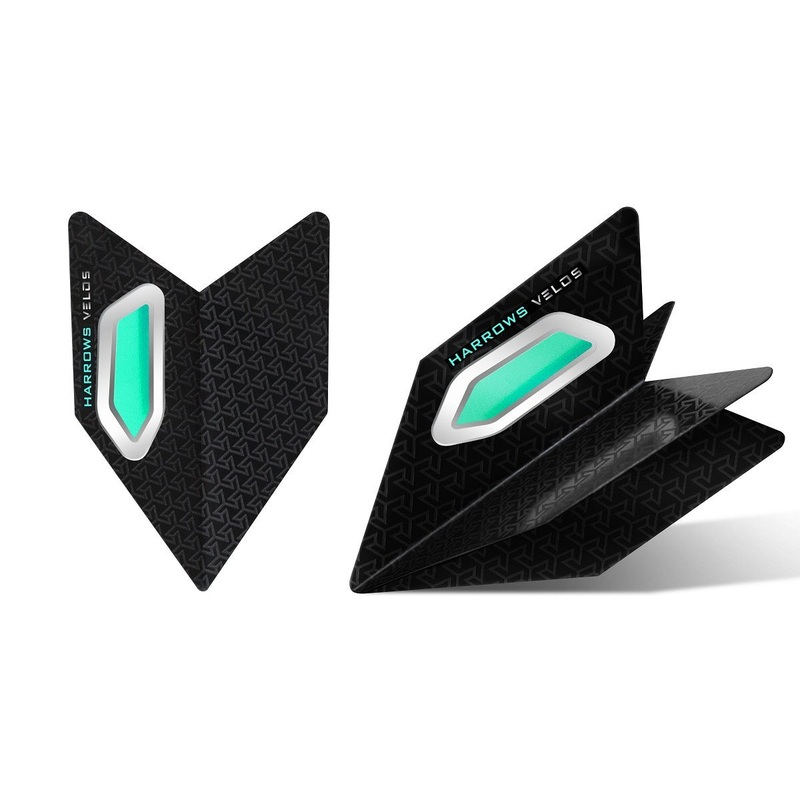 Harrows Velos Jade Dart Flights Jade