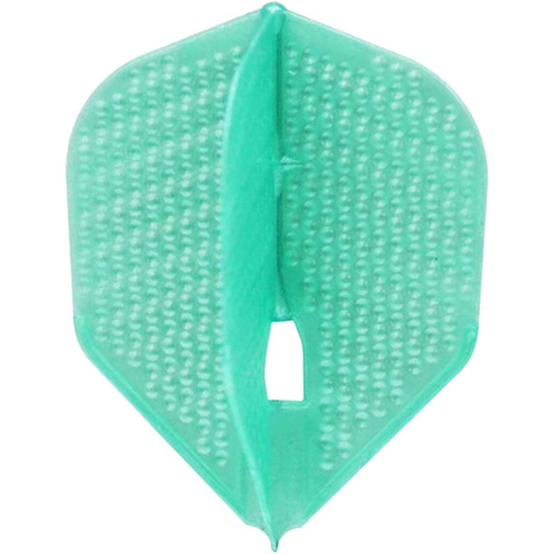 L-Style Pro Dimpled Flights – L3 / Shape Emerald
