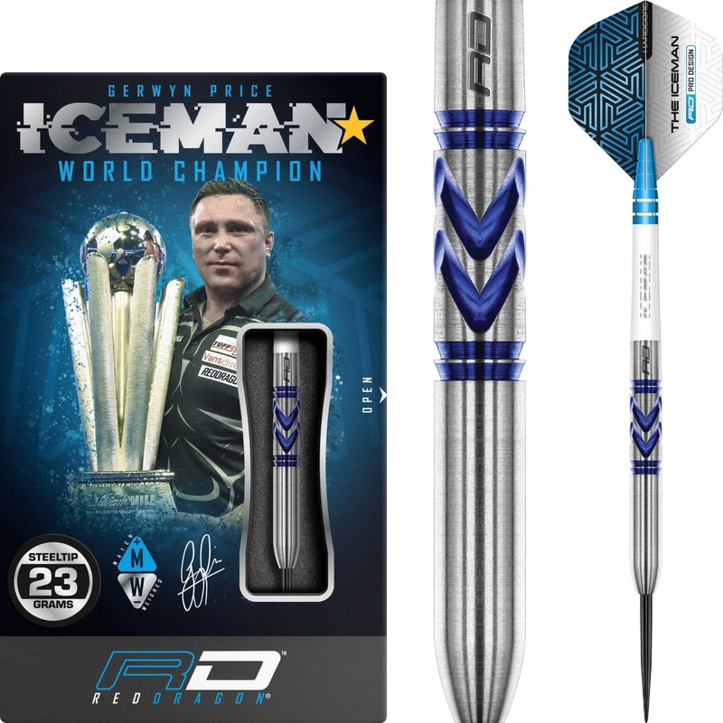 Red Dragon – Gerwyn Price Avalanche Pro Darts – Steel Tip – 90% Tungsten – 21g 23g 25g 21 grams