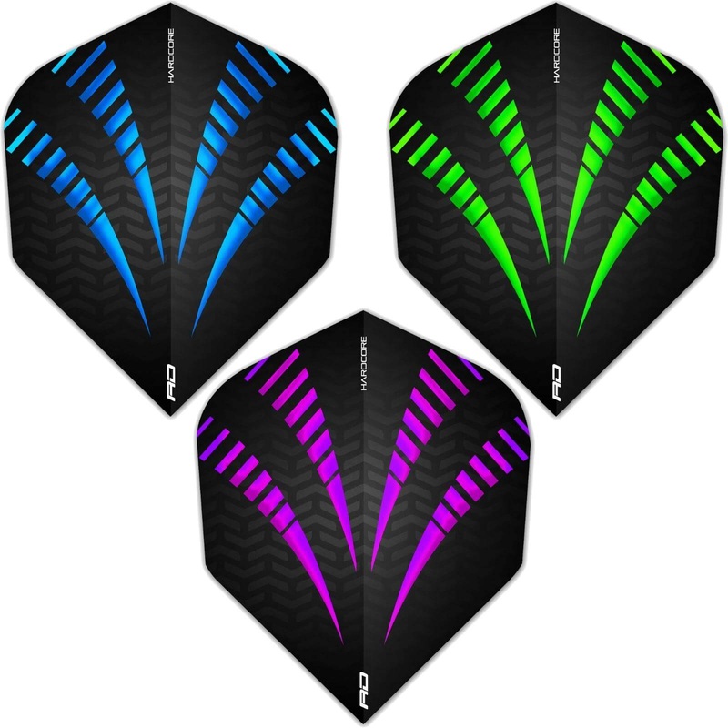 Red Dragon – Hardcore Radical – Big Wing Dart Flights Blue