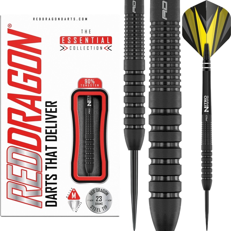 Red Dragon – Phantom Darts – Steel Tip – 90% Tungsten – 23g 25g 23 grams