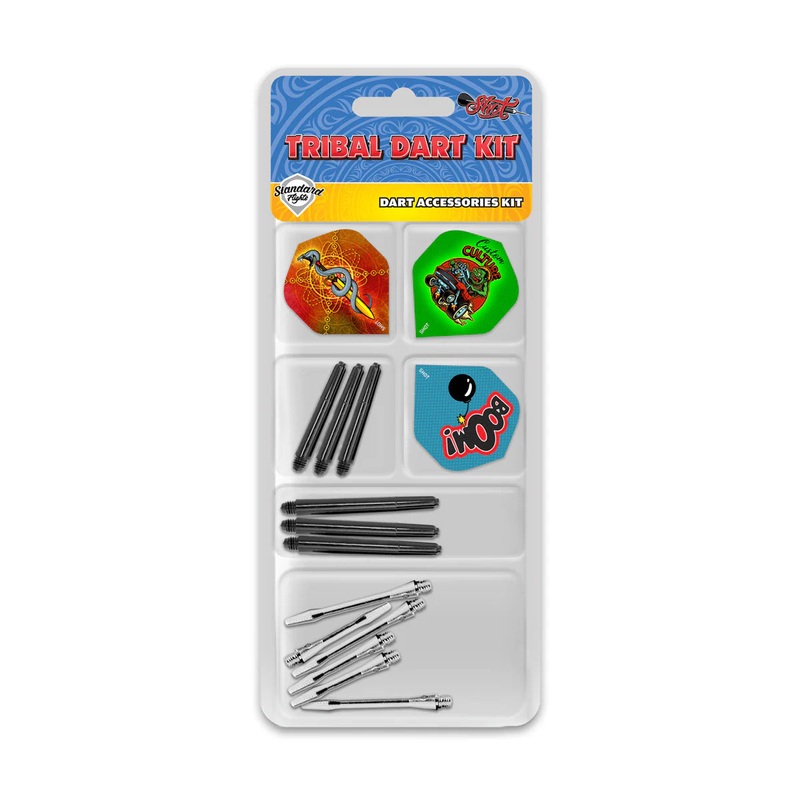 Shot Tribal Dart Kit-High Quality Darts Accessory Pack