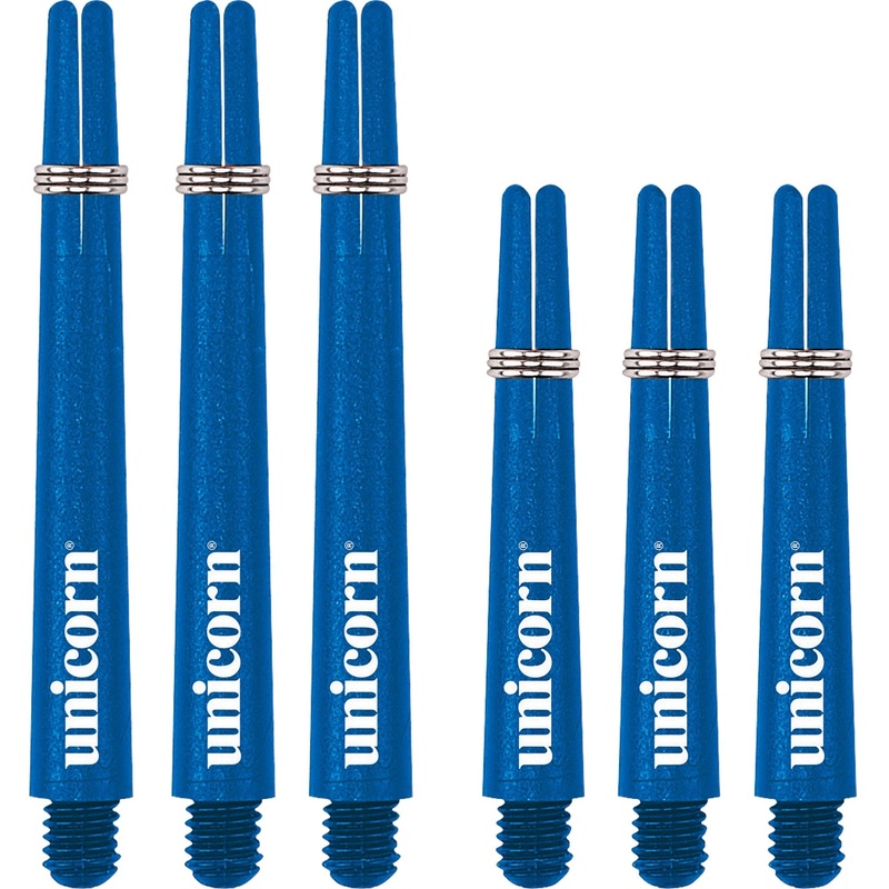 Unicorn Gripper 3 Dart Shafts – Nylon Stems – Blue Medium