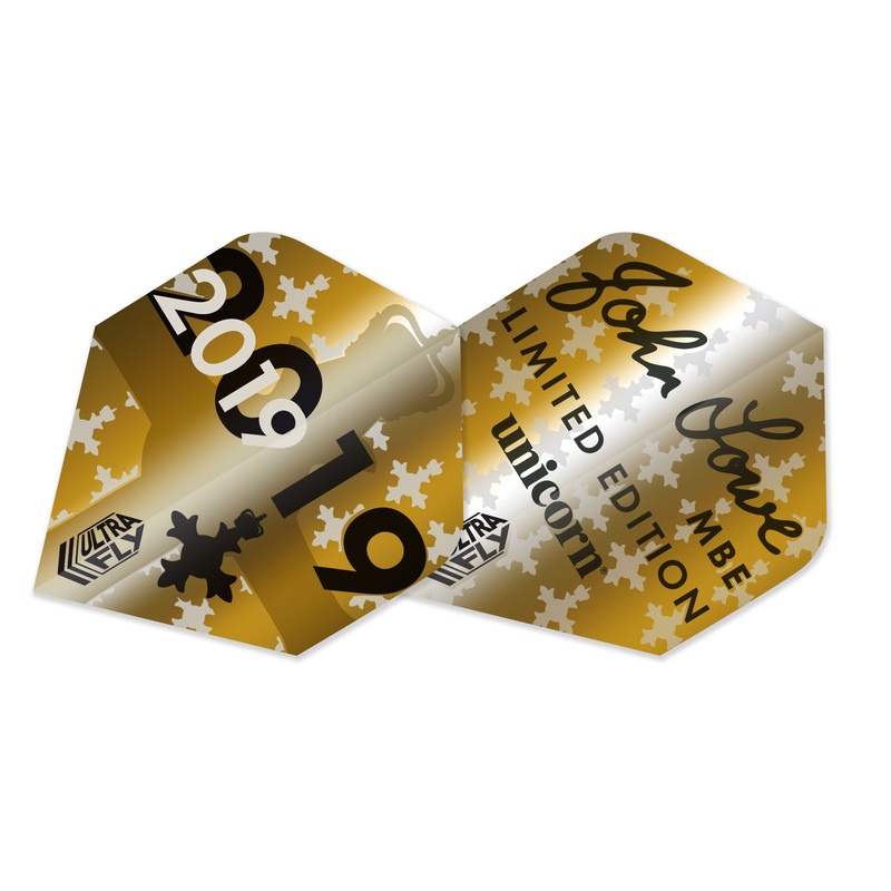 Unicorn Ultrafly John Lowe Dart Flights Gold