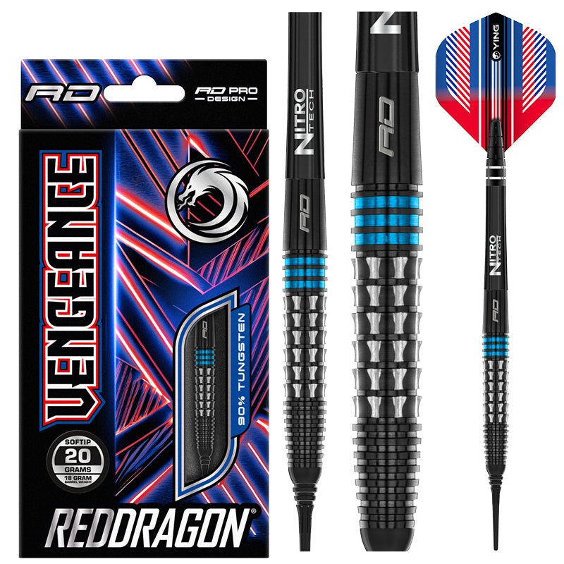 Vengeance Blue Soft Tip 18