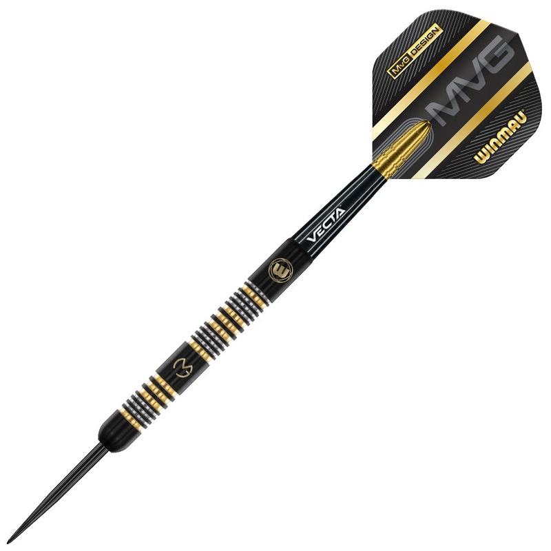 Winmau MvG Trilogy Steel Tip Darts – 24gm