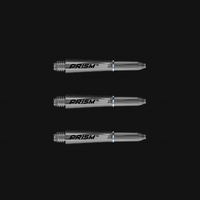 Winmau Prism 1.0 Extra Short Black Polycarbonate Extra Short (27mm in length excluding thread) Black