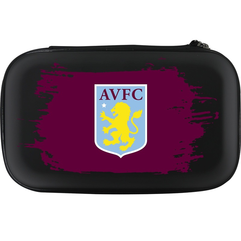Aston Villa FC Large Darts Case – Black – AVFC – W4 – Geo Design