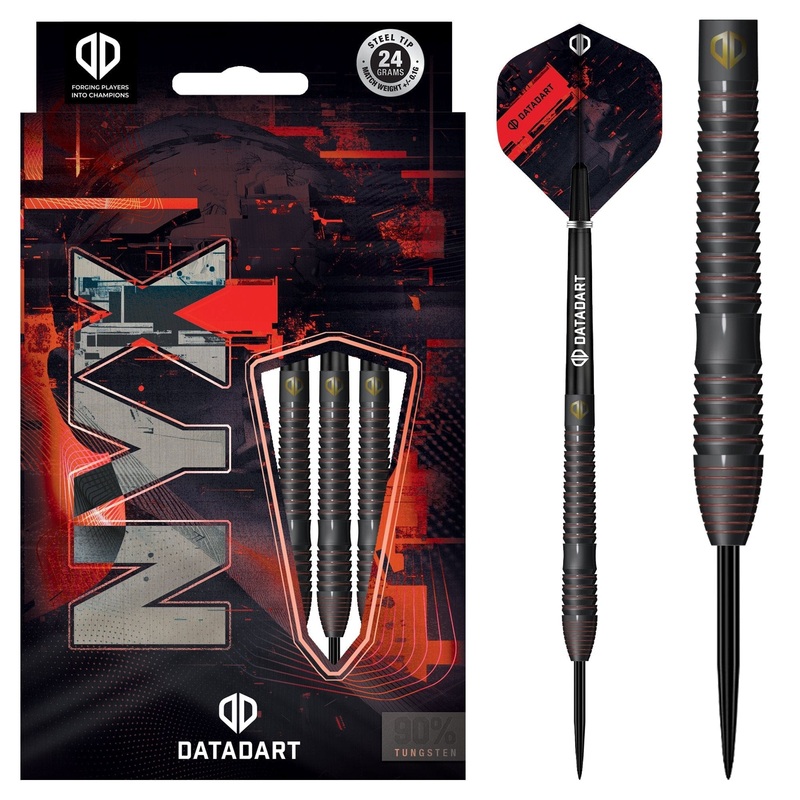 Datadart NYX Darts – Steel Tip – 90% Tungsten 23g