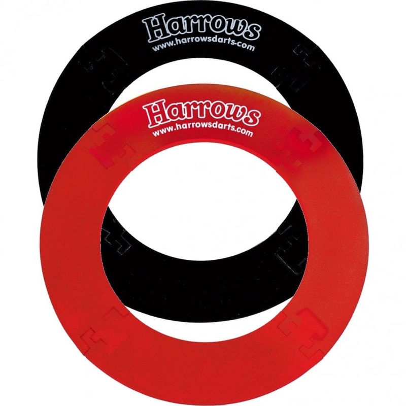 *Harrows Dartboard Surround – Lightweight – 2 Sided – Jigsaw Black