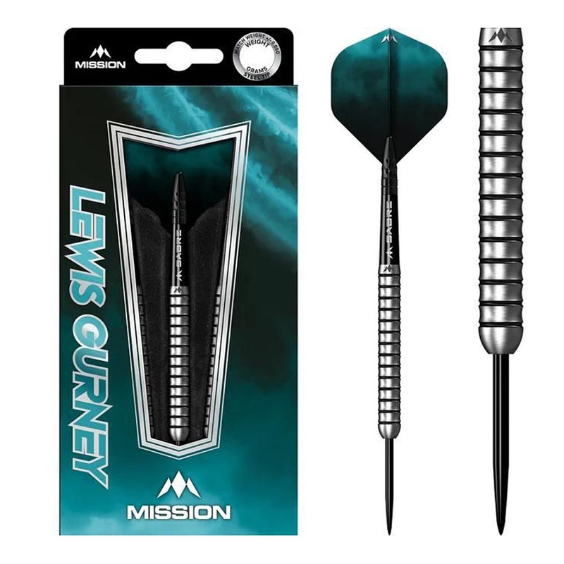 Mission Lewis Gurney 95% Steel Tip Darts 22 grams