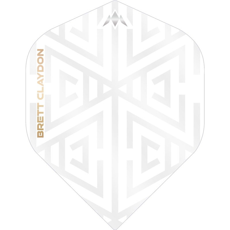 *Mission Solo Dart Flights – 100 Micron – No2 – Std – Brett Claydon