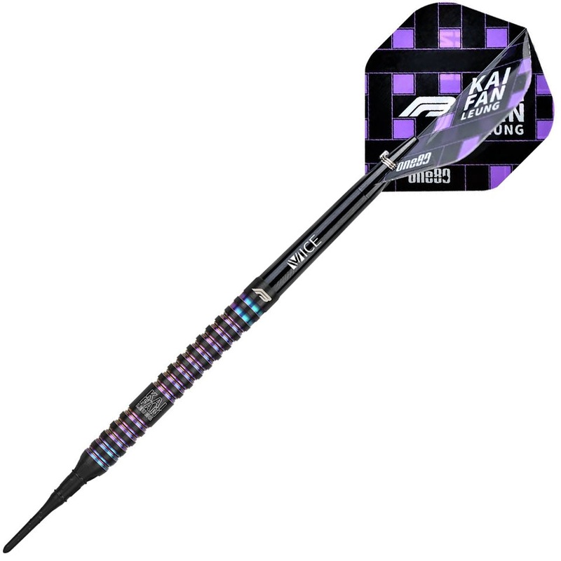 One80 FB Kai Fan Leung Signature Soft Tip Darts – 18gm