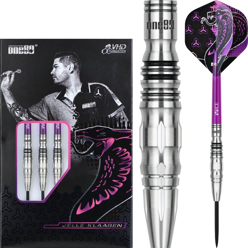 One80 – Jelle Klaasen V2 Darts – Steel Tip – 90% Tungsten – 22g 23g 24g 22 grams