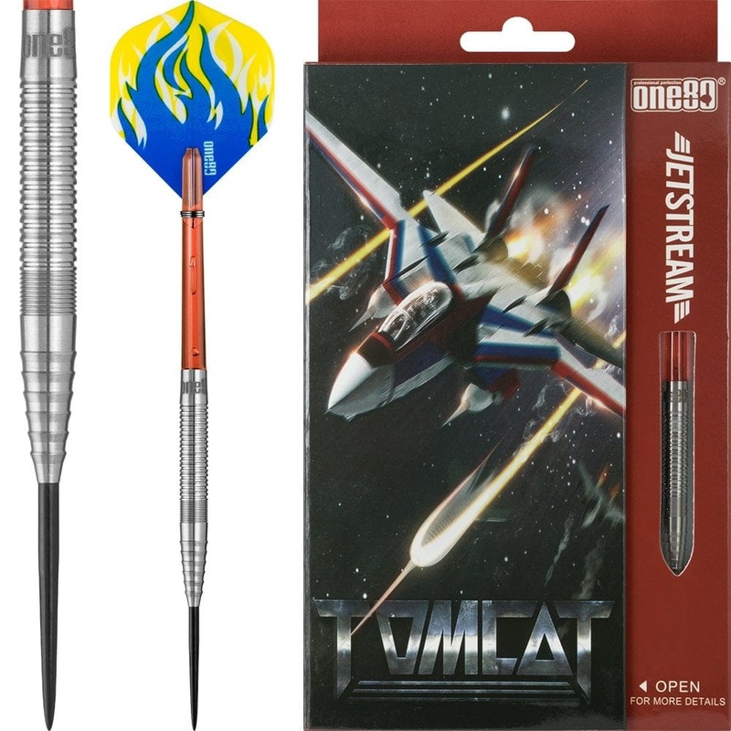 One80 Jetstream Darts – Steel Tip Tungsten – TomCat 20g