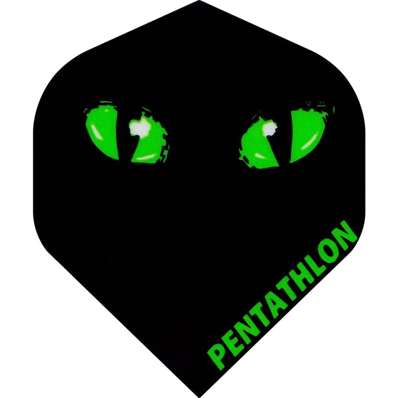 *Pentathlon Dart Flights – Extra Strong – Std – Green Eyes