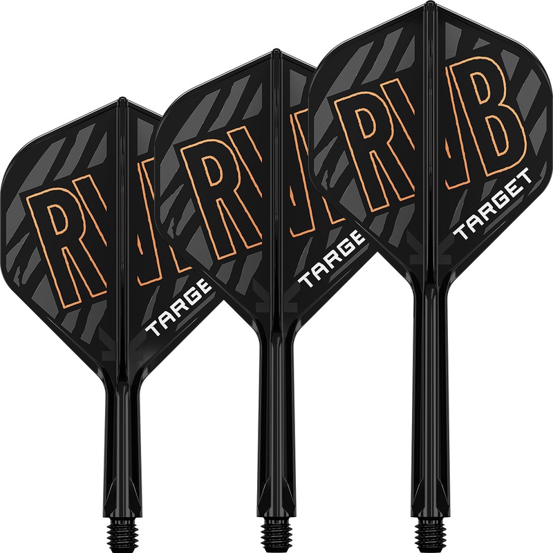 Raymond van Barneveld No2 K-Flex One Piece Dart Flights by Target Short