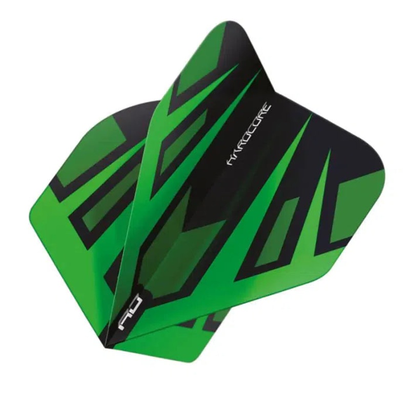 Red Dragon Hardcore Radical Green & Black Fan Standard Flights
