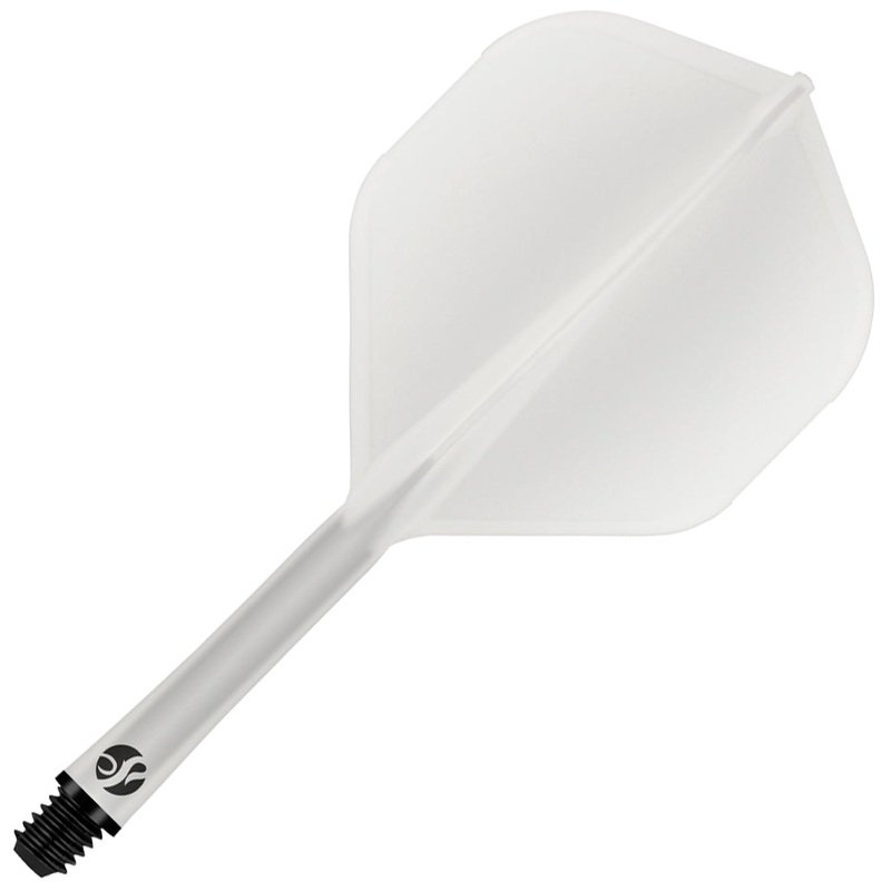 Shot Flight Deck Dart Flight & Shaft System – Standard Medium Clear