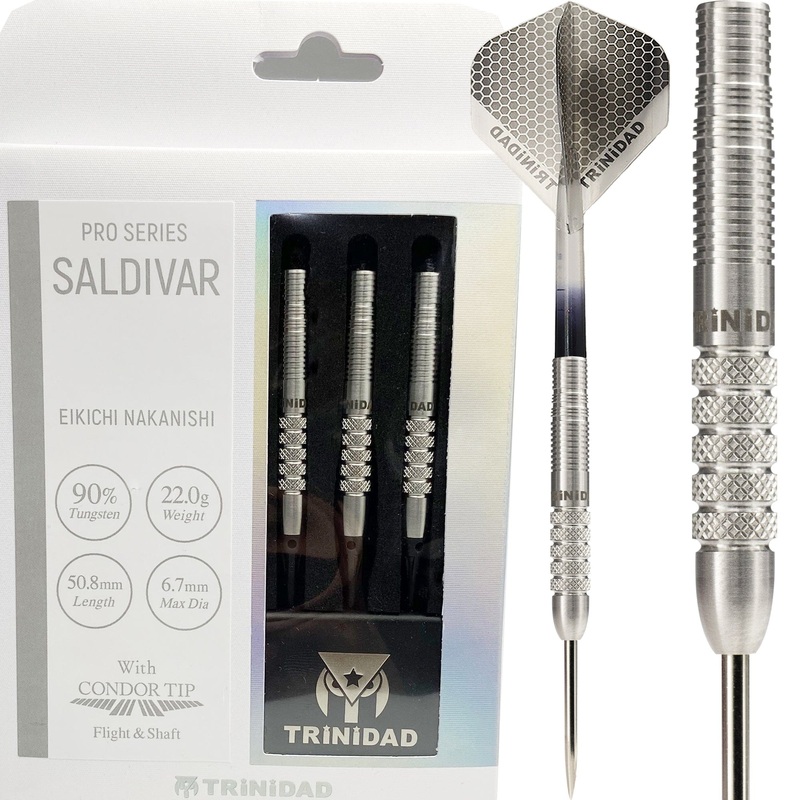 Trinidad Pro Darts – Steel Tip – 95% Tungsten – Saldivar – 25g