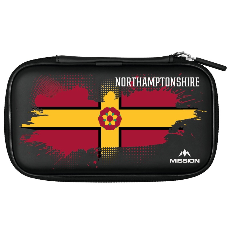UK Counties Dart Case – Large – holds 2 full sets – Northamptonshire