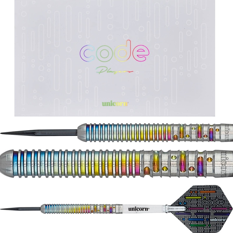 Unicorn – Code Gary Anderson Darts – Steel Tip – 90% Tungsten – 21g 23g 21 grams