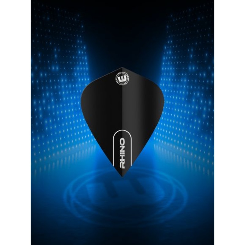 Winmau Rhino Black Kite Kite 100 Micron Poly metronic extra thick