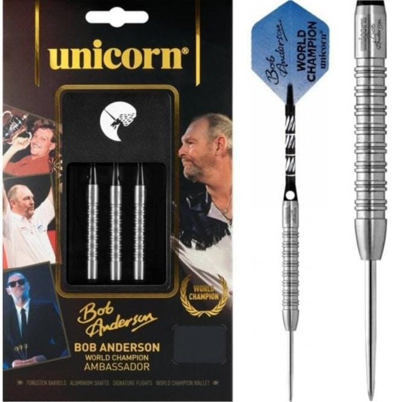 *Bob Anderson Darts – Unicorn World Champion – Steel Tip 20g