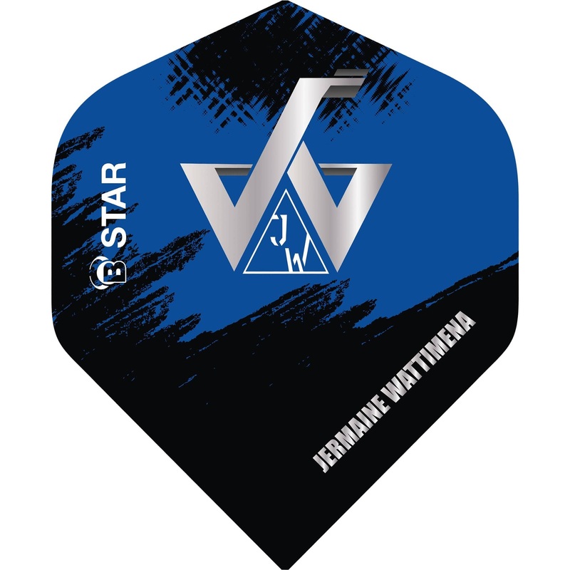 *BULL’S B-Star Dart Flights – 100 Micron – A-Std – Jermaine Wattimena