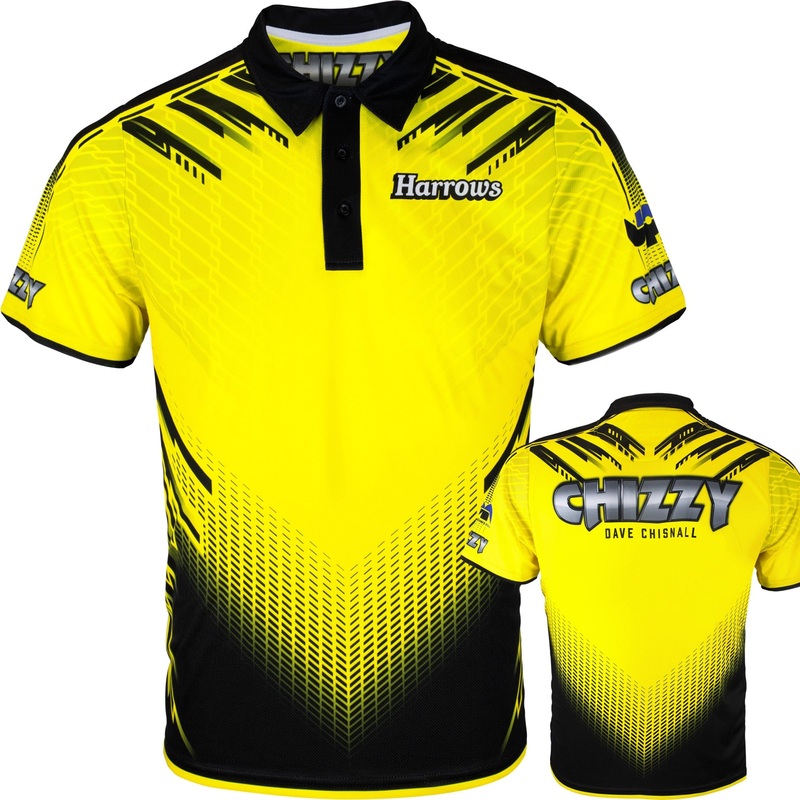 Dave Chisnall Official Dart Shirt – Chizzy 2XL
