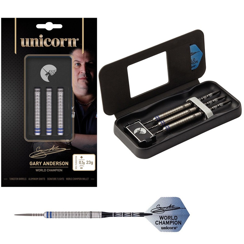 Gary Anderson Phase 3 World Champion Steel Tip Darts by Unicorn 21 Gram