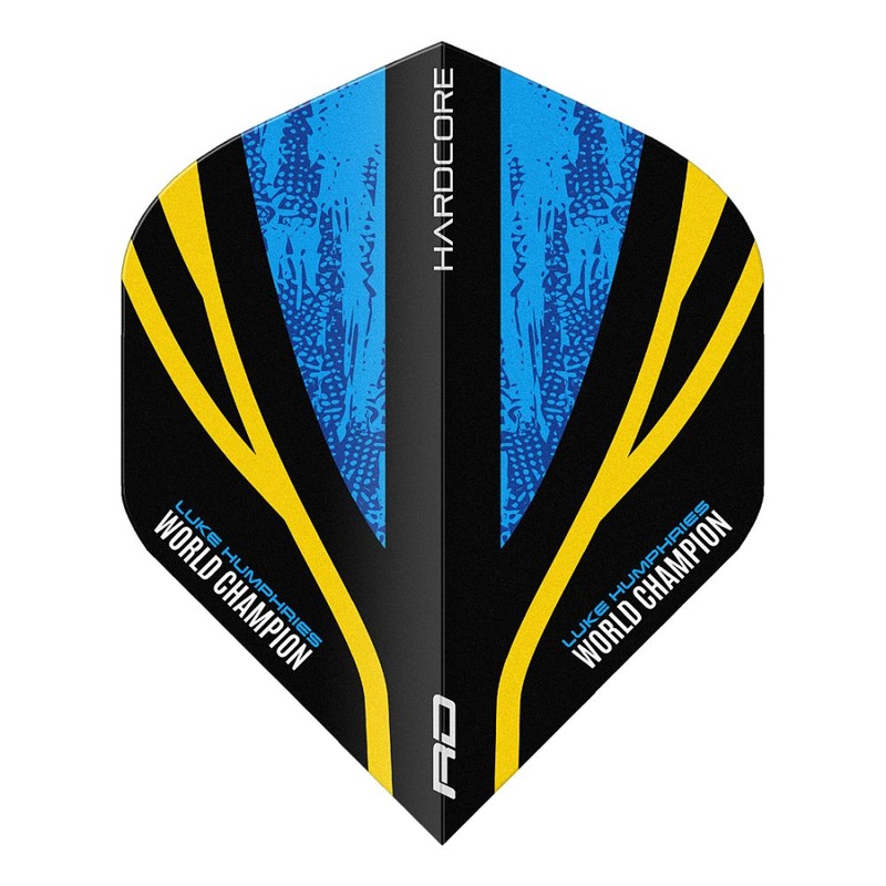 Luke Humphries WC Hardcore Dart Flights No2 Standard