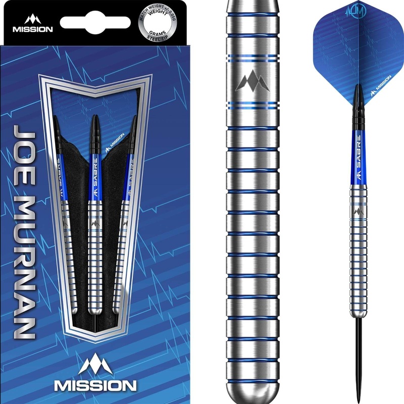 Mission – Joe Murnan Darts – Steel Tip – 90% Tungsten – 22g 24g 22 grams