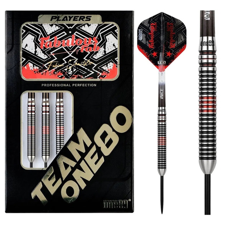 One80 Fabian Schmutzler 90% Tungsten Steel Tip Darts 22 GRAM
