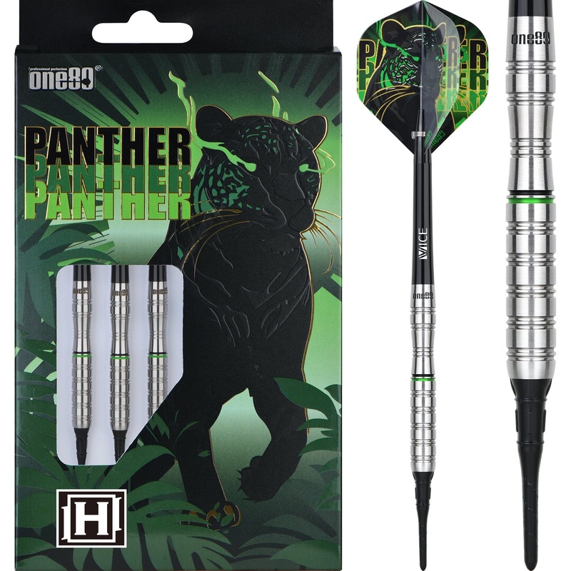 One80 Panther-H Darts – Soft Tip – 18g
