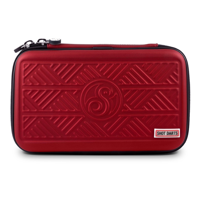 Shot Tactical Darts Case-Two Set Dart Case-Red