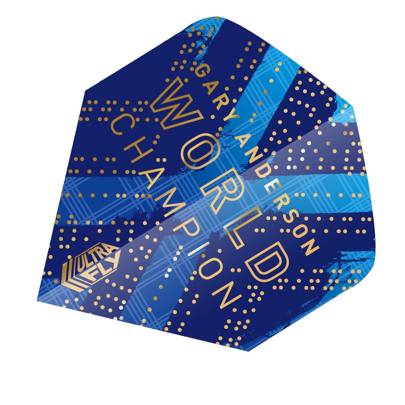 Ultrafly  Bw Gary Anderson World Champion Phase 6 Dart Flights by Unicorn