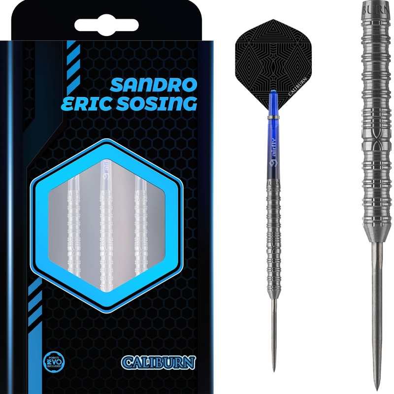 Caliburn Players Darts – Steel Tip – 90% Tungsten – Sandro 21g