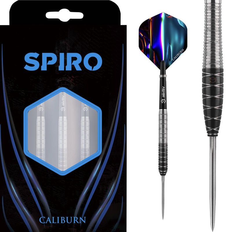 Caliburn Spiro Darts – Steel Tip – 90% Tungsten – S2 22g