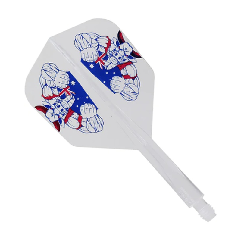 Condor Dart Flights – AXE PLAYER – The Bull No6 Shape Short