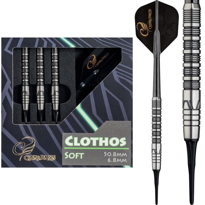 *Cosmo Darts – DC Label – Soft Tip Tungsten – Clothos – 18.0g 18g