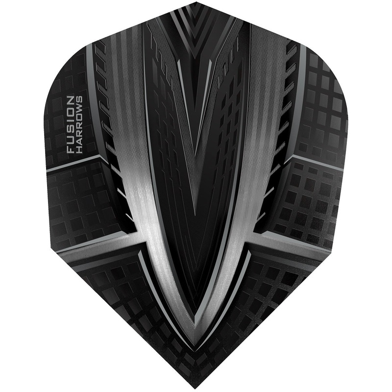 Harrows Fusion Standard Shape Dart Flights – Smokey – 4402