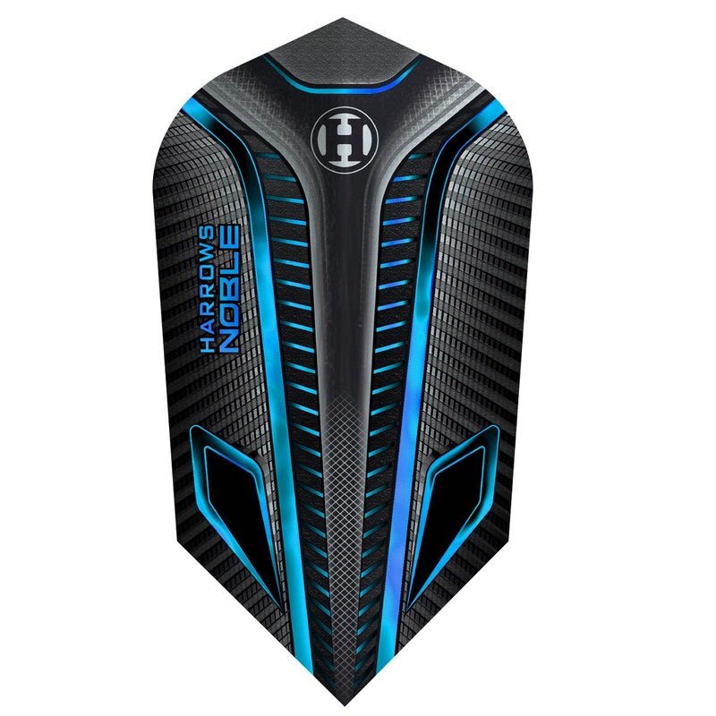 Harrows Noble Aqua Slim Dart Flights Aqua